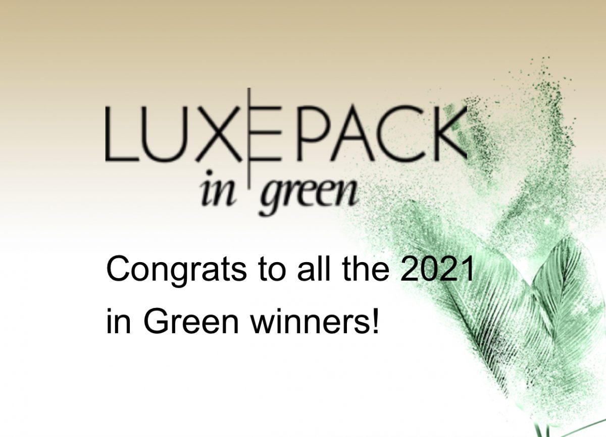 Luxe Pack In Green Award Winners New York 2021 The Beauty Influencers