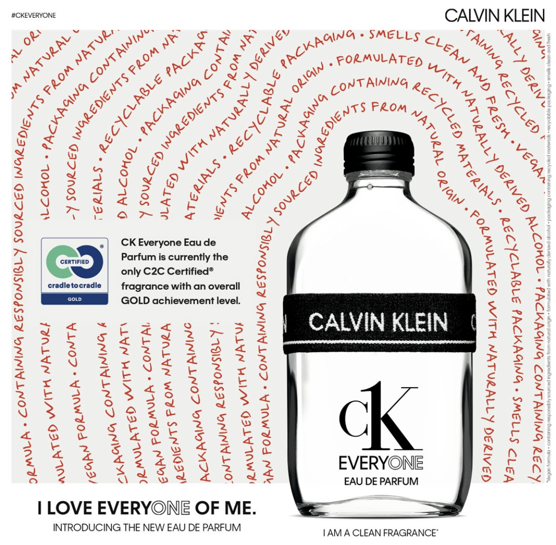Calvin Klein CK Everyone Eau de Parfum is Cradle to Cradle Certified® Gold  | The Beauty Influencers