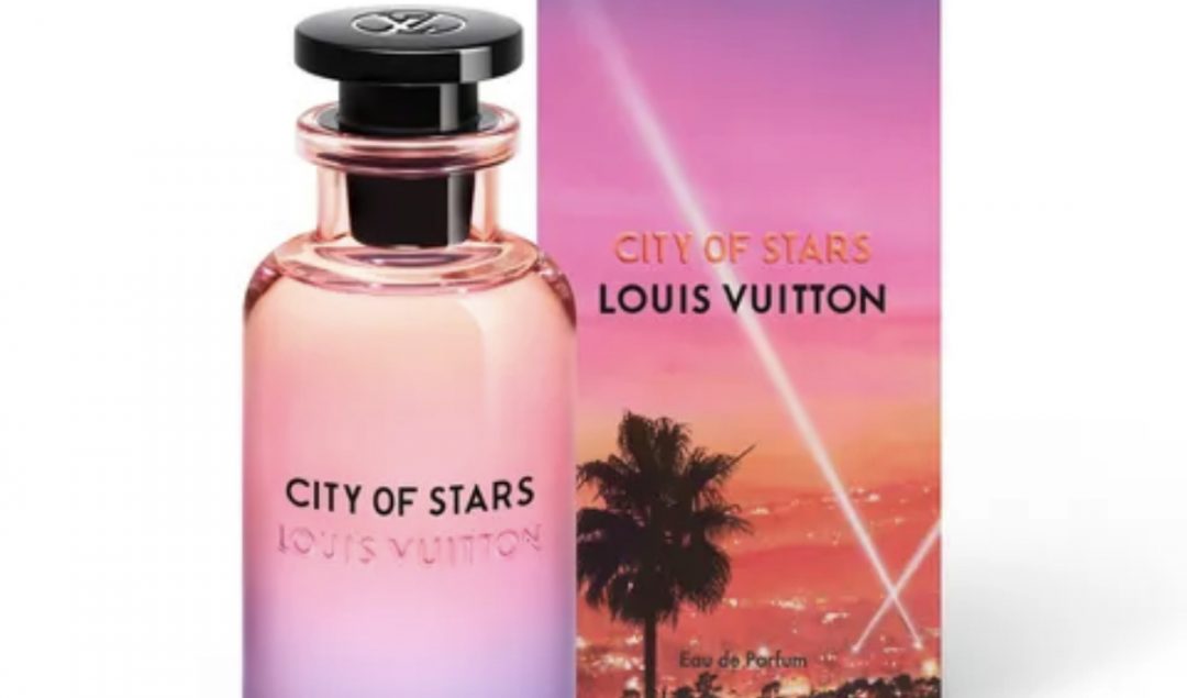 New Louis Vuitton City of Stars Perfume Travel Case w/Palm Trees~Limited  Edition